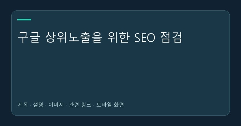 그누보드 글쓰기에서 제목과 이미지, 관련 링크를 점검하는 안내 카드